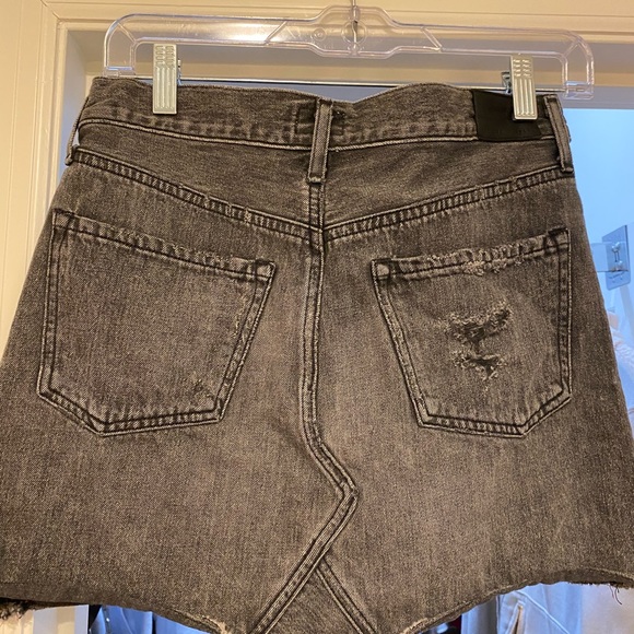 Citizens of Humanity Grey Jean skirt size 24 - Picture 2 of 5